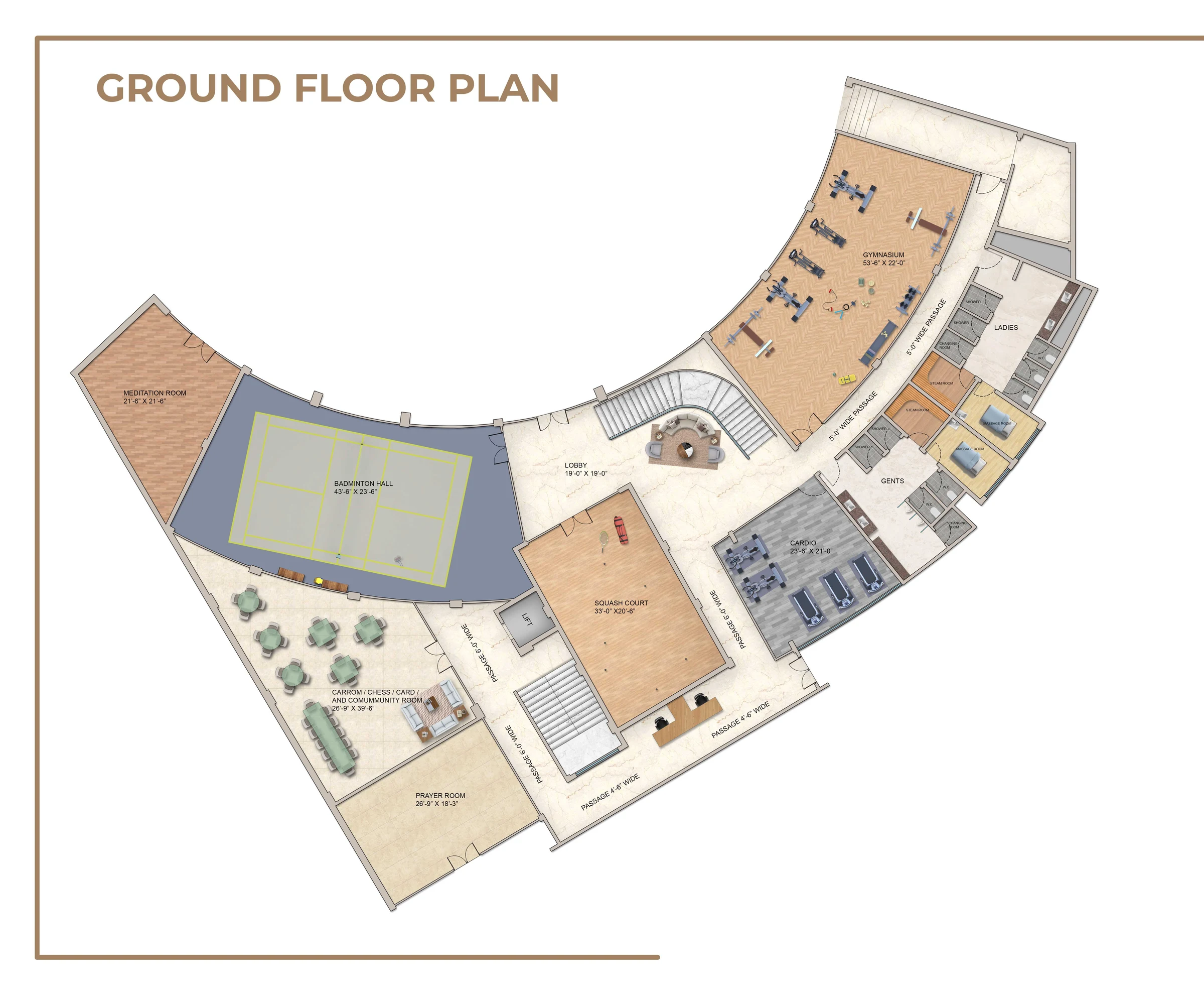 Ground floor plan